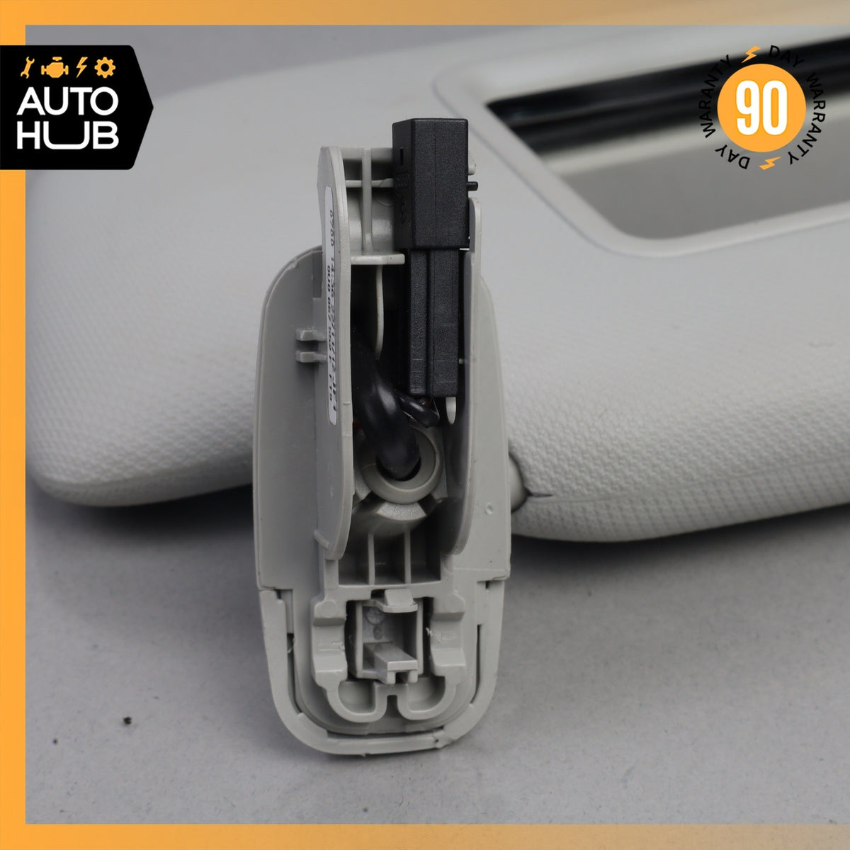 09-17 Audi 8R Q5 SQ5 Right Side Sunvisor Sun Visor Gray OEM - photo 10