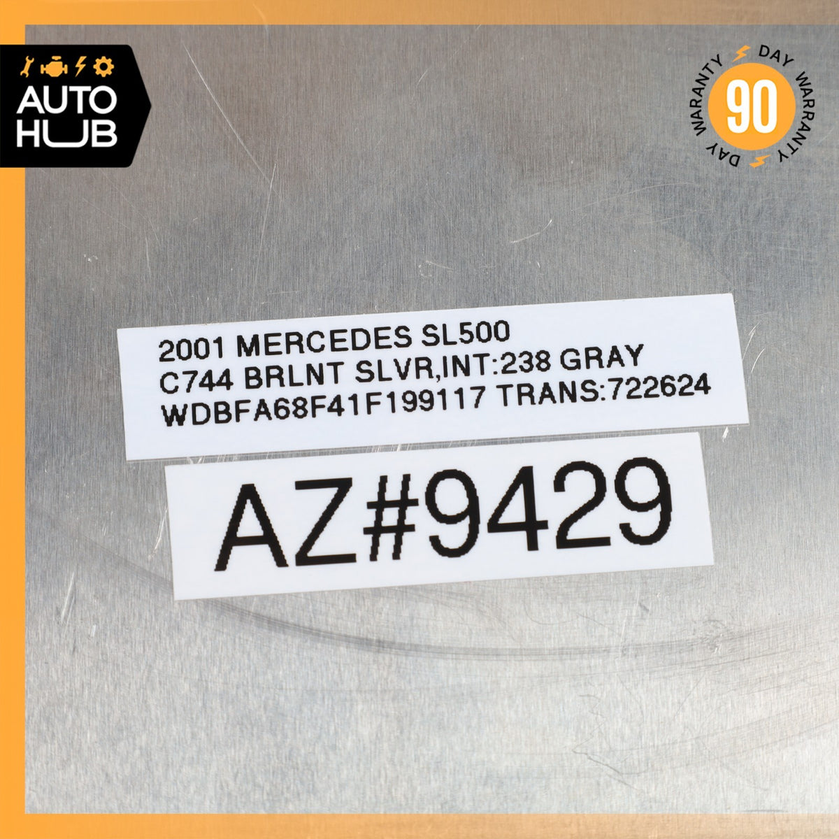 99-02 Mercedes R129 SL500 SL600 Electronic Stability Control Module ABS ESP OEM - photo 10