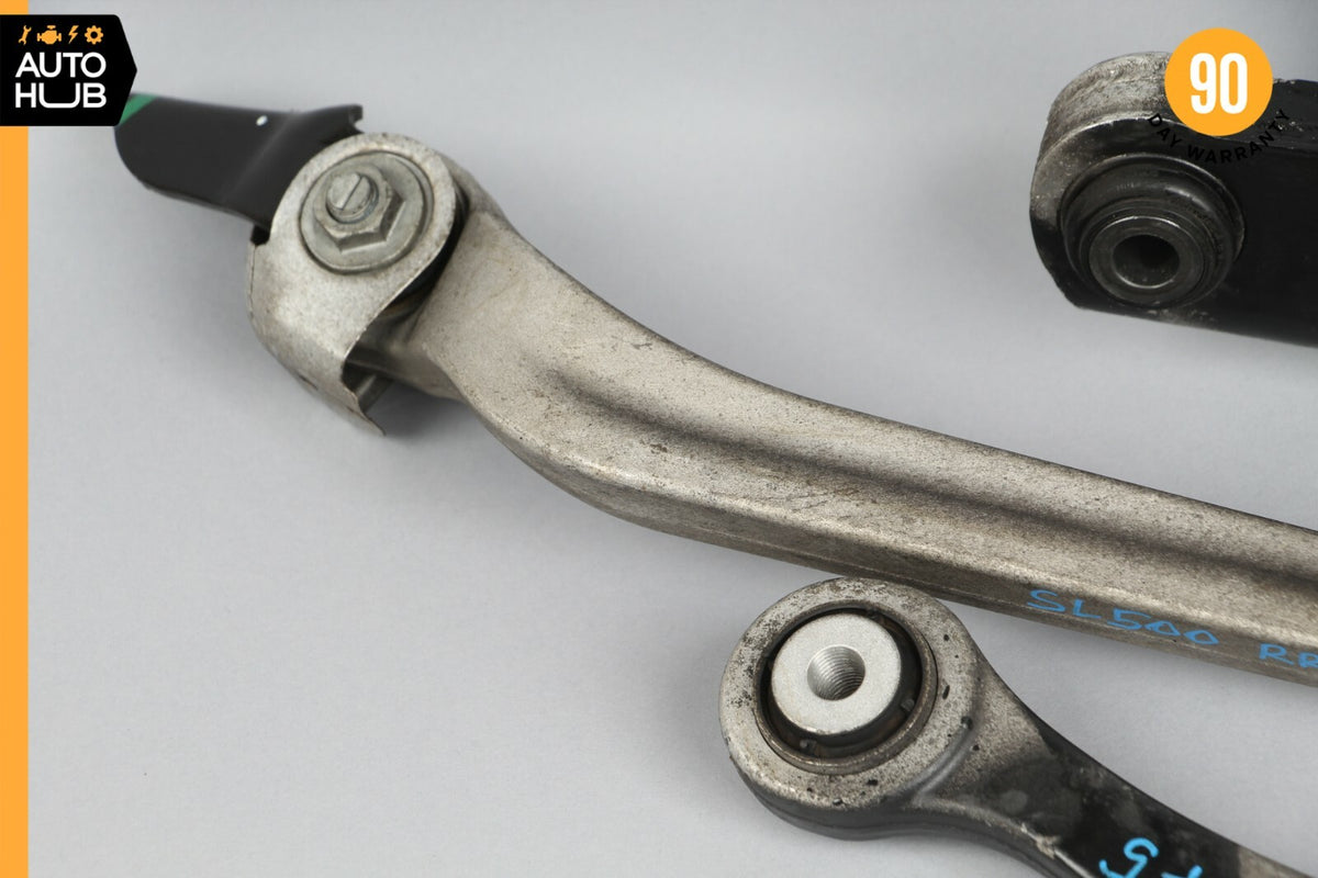 03-12 Mercedes R230 SL500 Rear Right Side Tie Rod Control Arm Set of 5 OEM - photo 6