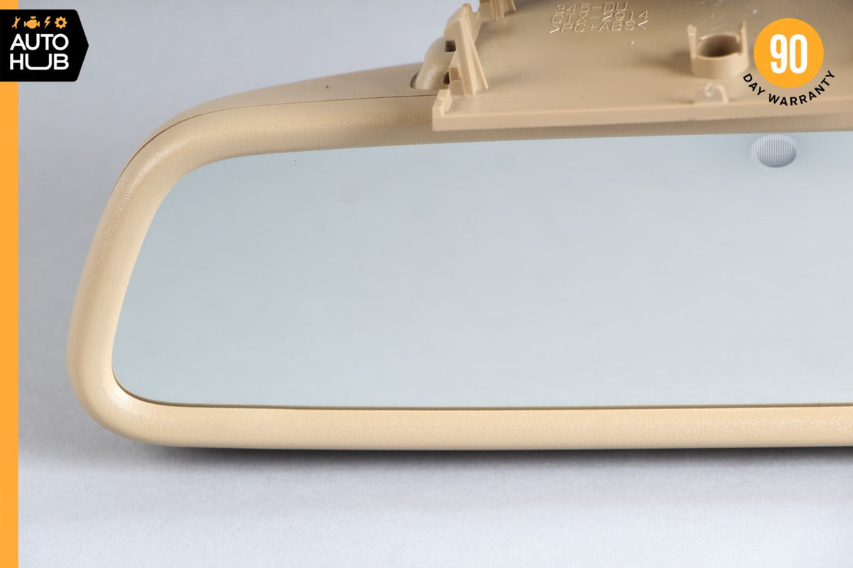10-13 Mercedes W221 S400 S550 S63 AMG Interior Rear View Mirror Beige OEM - photo 2