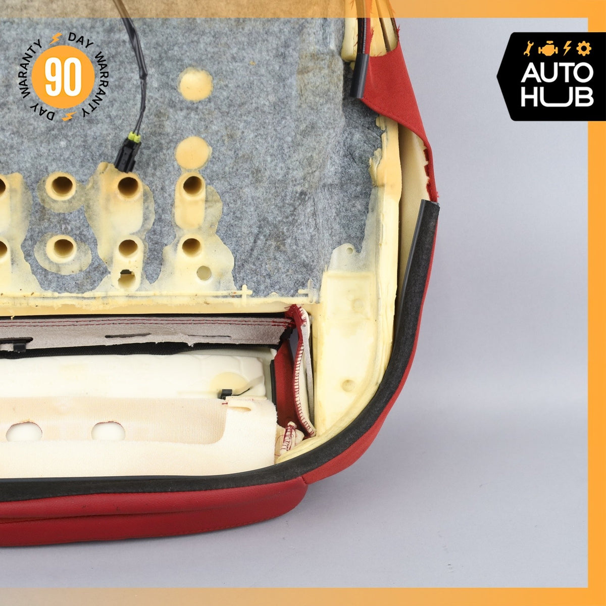 17-24 Alfa Romeo 952 Giulia Sport Front Right Side Lower Seat Cushion Red OEM - photo 20
