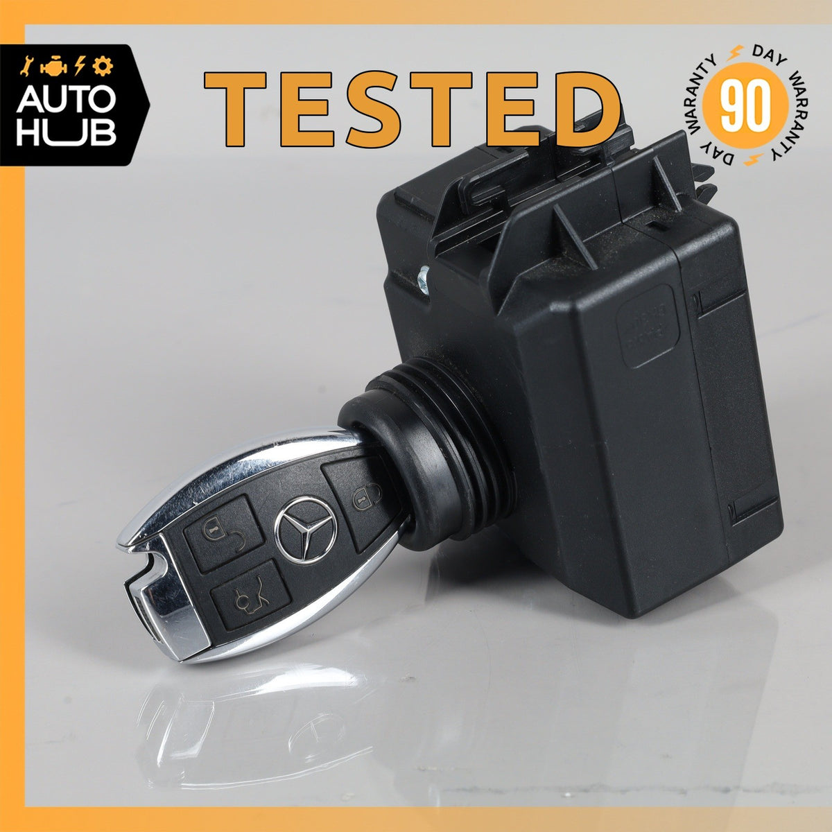 08-14 Mercedes W204 С63 AMG E350 Ignition Switch Module w/ Key 2079052600 OEM - photo 1
