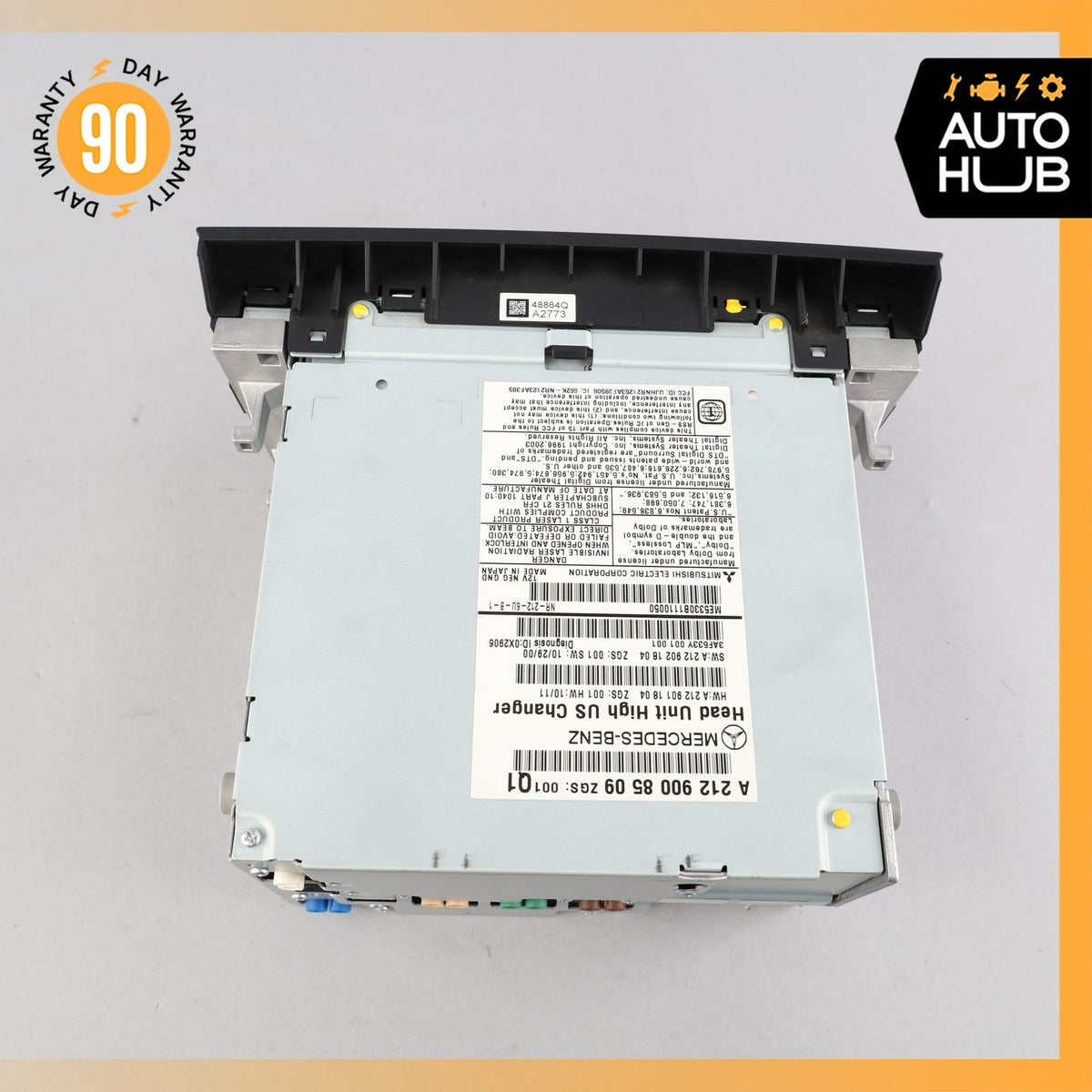 10-11 Mercedes W212 E350 E550 Command Head Unit CD Changer Radio OEM - photo 11