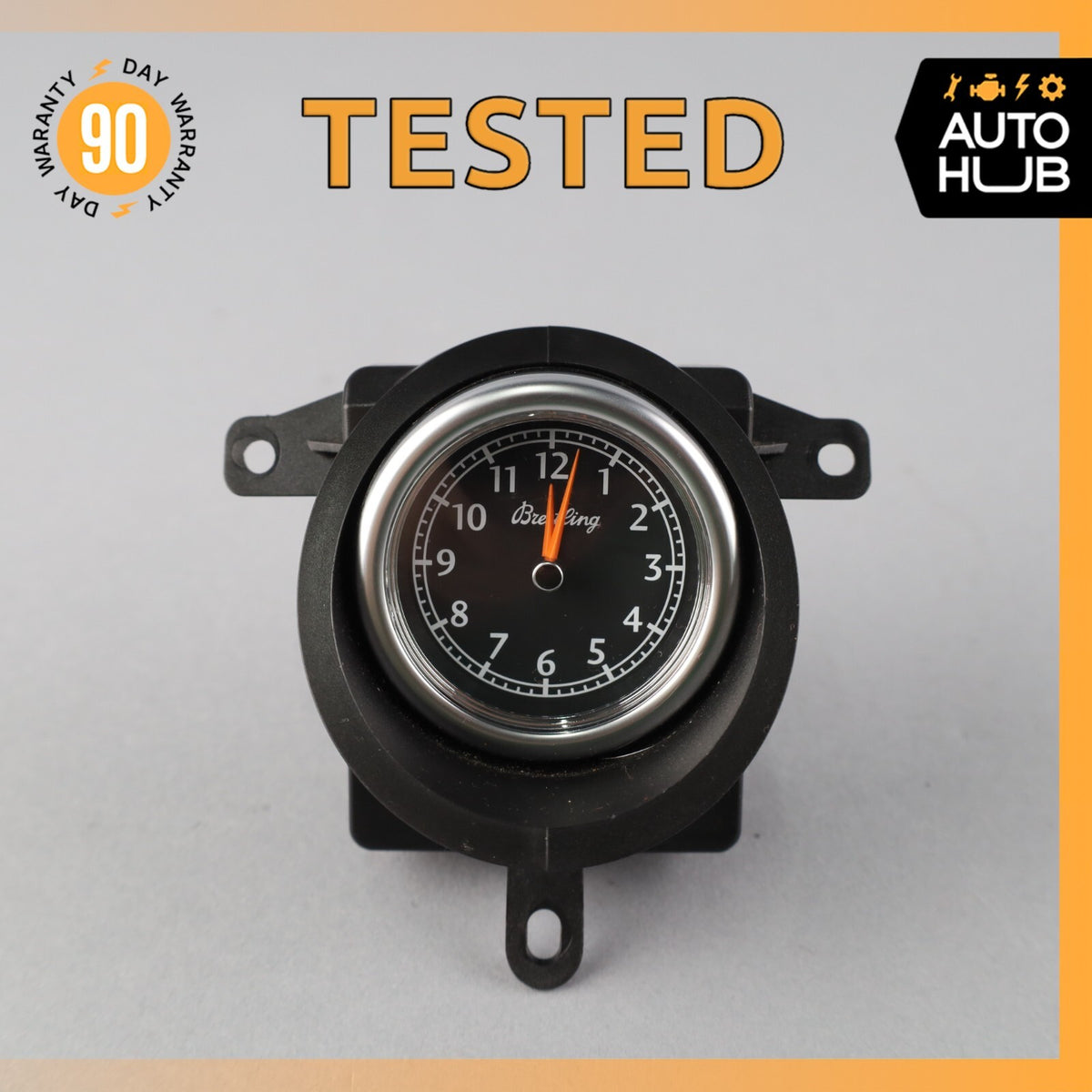 03-13 Bentley Continental Flying Spur GT Center Dashboard Analog Clock OEM - photo 1