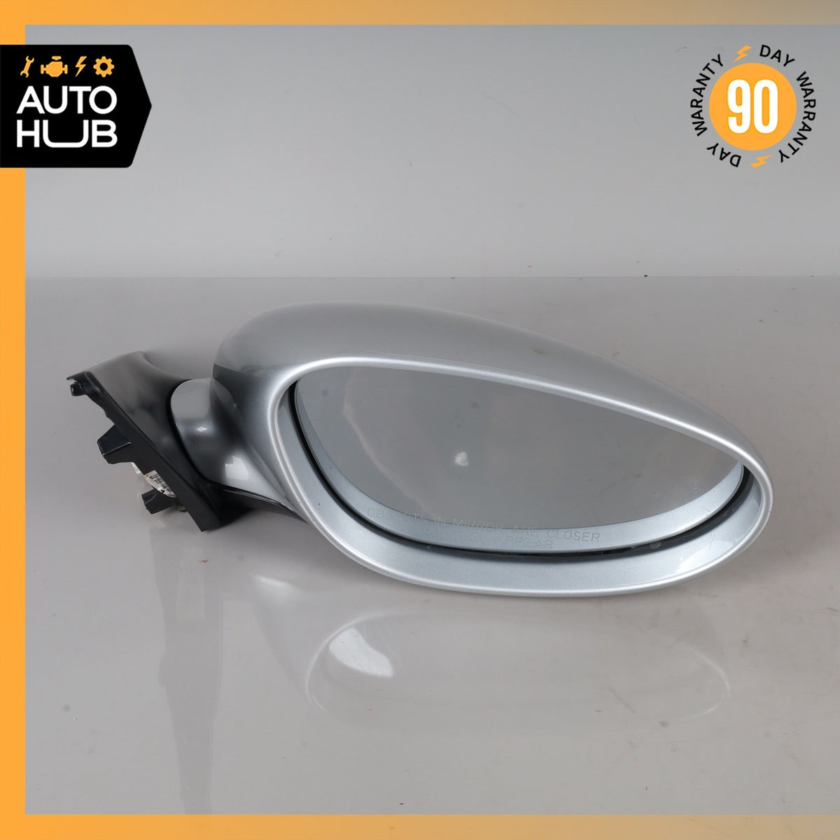 Porsche Boxster 986 Right Side Exterior Door Rear View Mirror Silver OEM - photo 2
