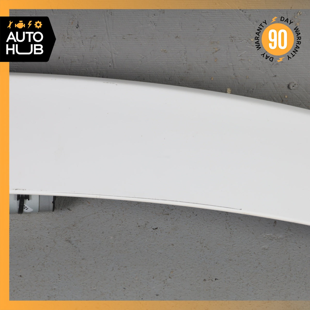 11-15 Audi 8J TT Coupe Rear Tailgate Trunk Lid Spoiler Wing White OEM - photo 3