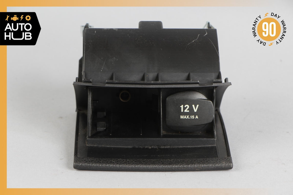 08-17 Mercedes W204 C300 E350 Center Console Ashtray Ash Tray Rear Black OEM - photo 2