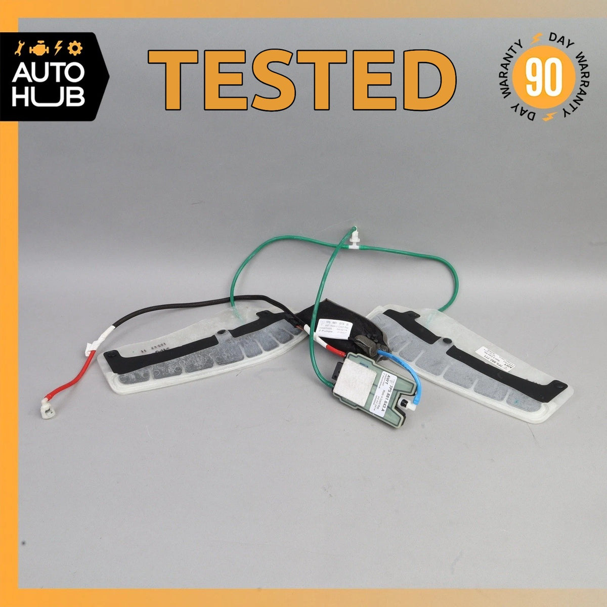 11-18 Porsche Cayenne 958 Front Right Side Lumbar Support w/ Pump OEM 92k - photo 1
