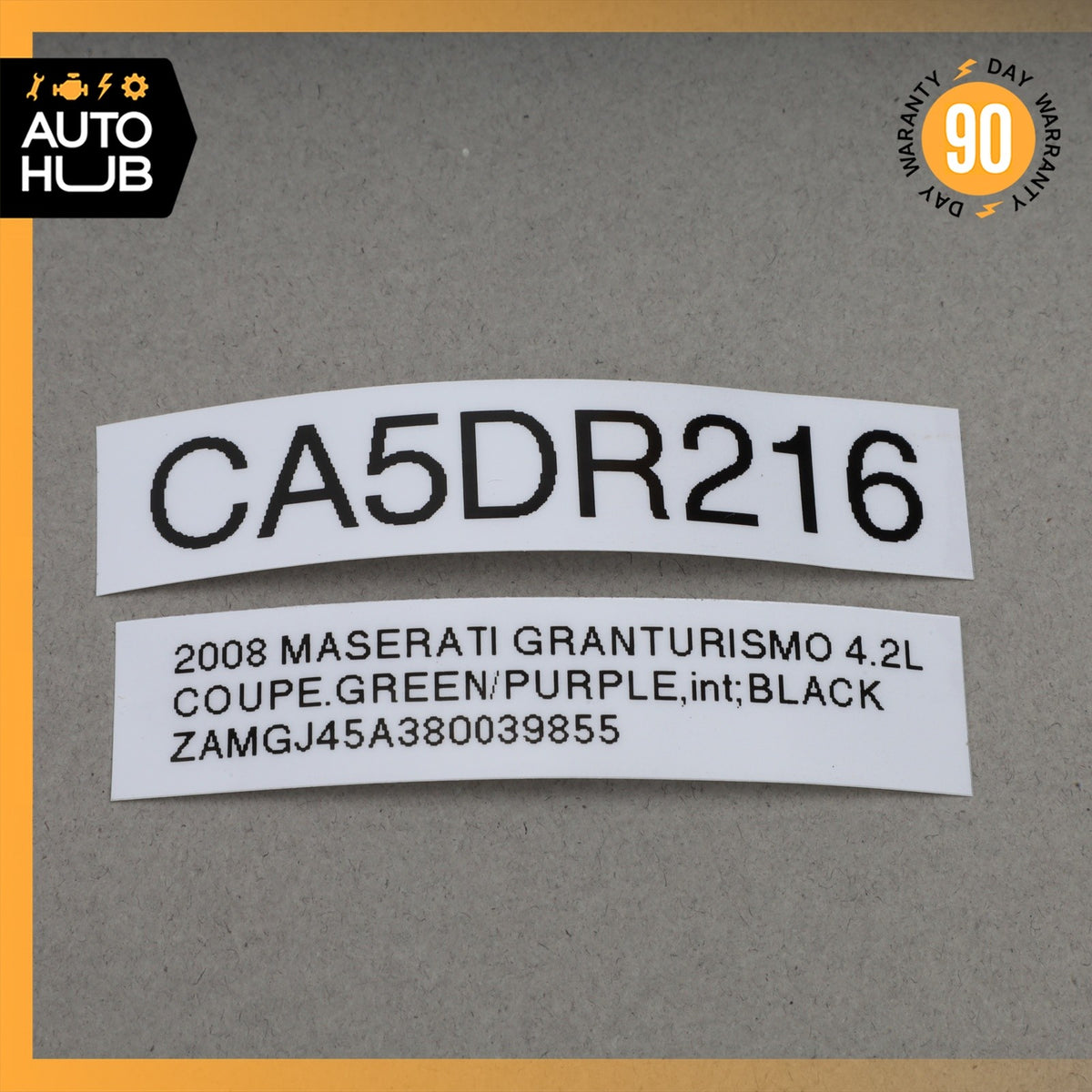 08-19 Maserati GranTurismo GranCabrio M145 Rear Oxygen O2 Sensor Lambda Set OEM - photo 10