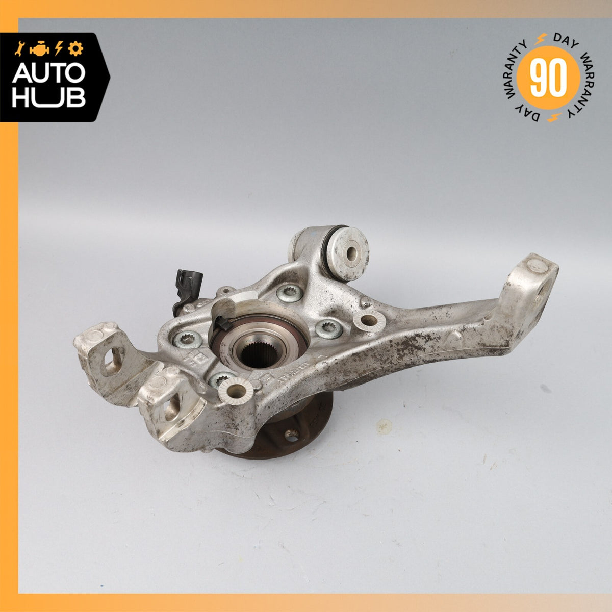 03-13 Bentley Continental GT Flying Spur Rear Left Side Spindle Knuckle Hub OEM - photo 15