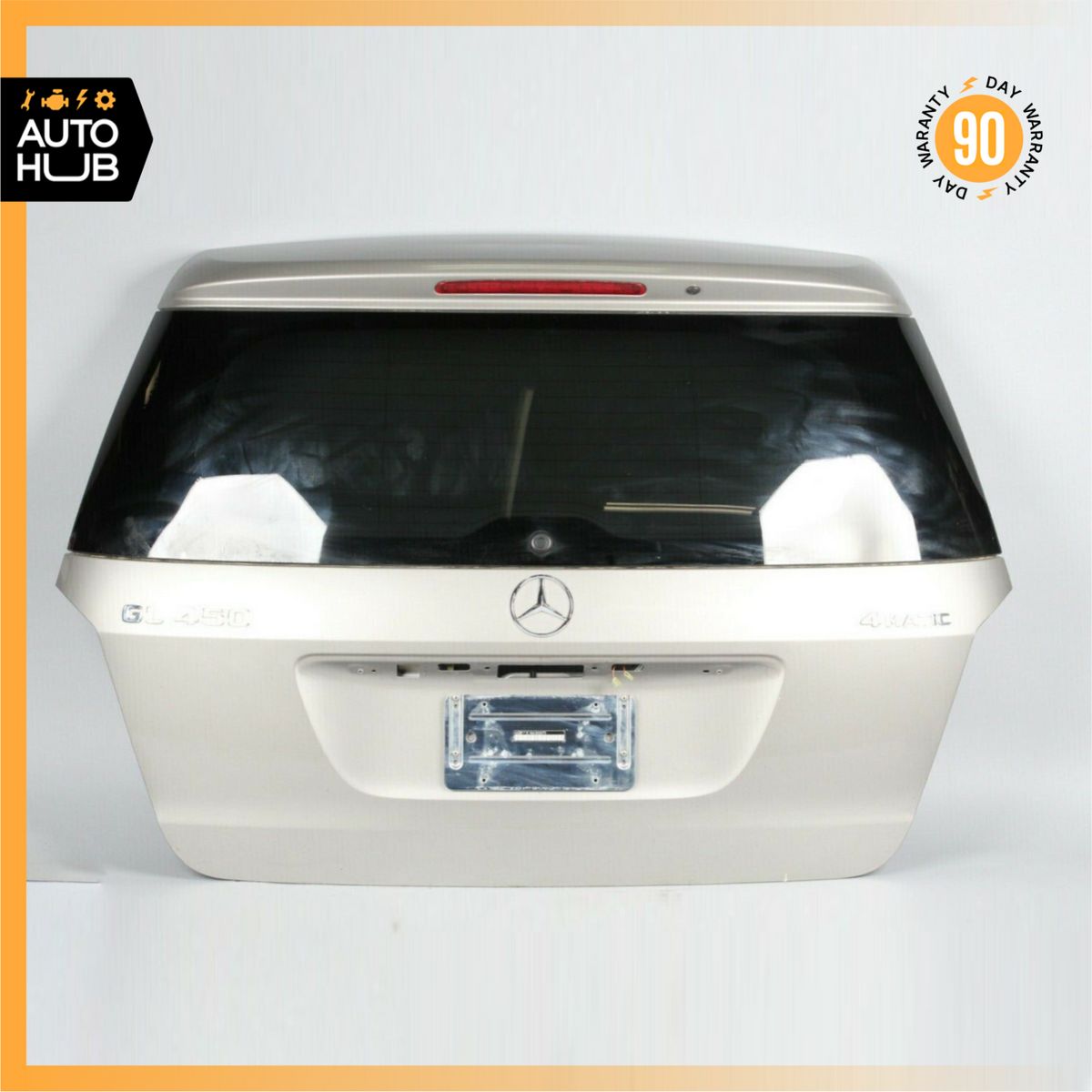 07-12 Mercedes X164 GL450 GL550 Trunk Lid Tail Gate Hatch Shell Pewter OEM - photo 1