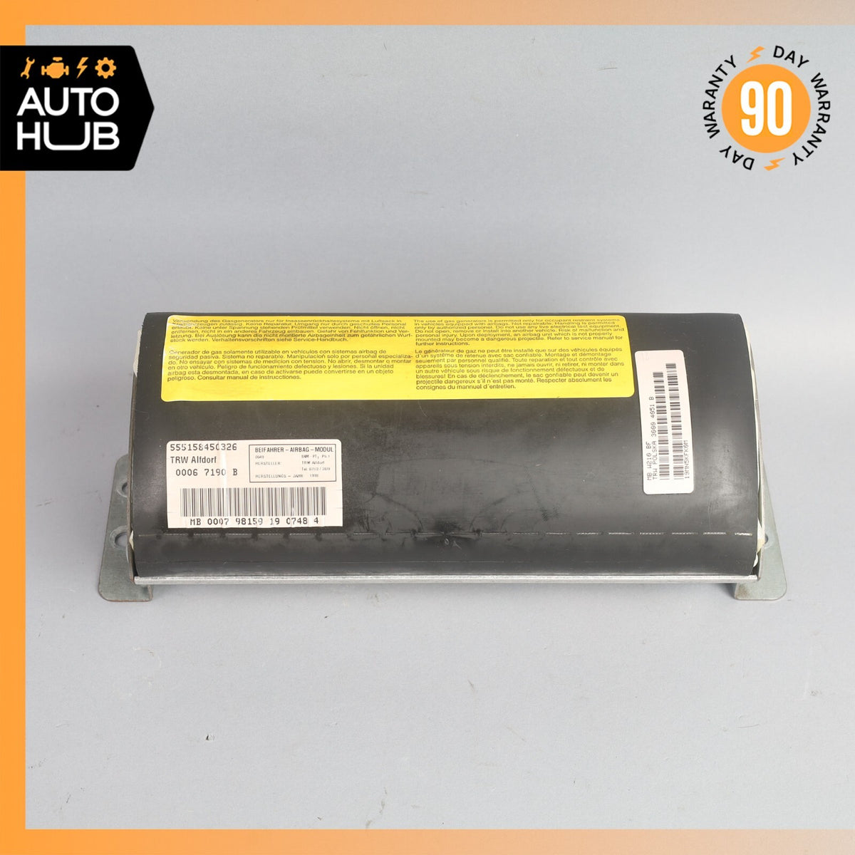 97-04 Mercedes R170 SLK230 SLK320 Dashboard Right Side Airbag Air Bag OEM - photo 1