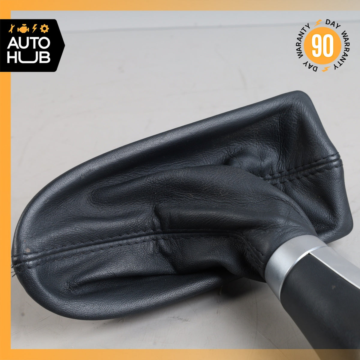 07-09 Mercedes W211 E350 E550 Gear Shift Shifter Knob Boot 2112675510 Black OEM - photo 3
