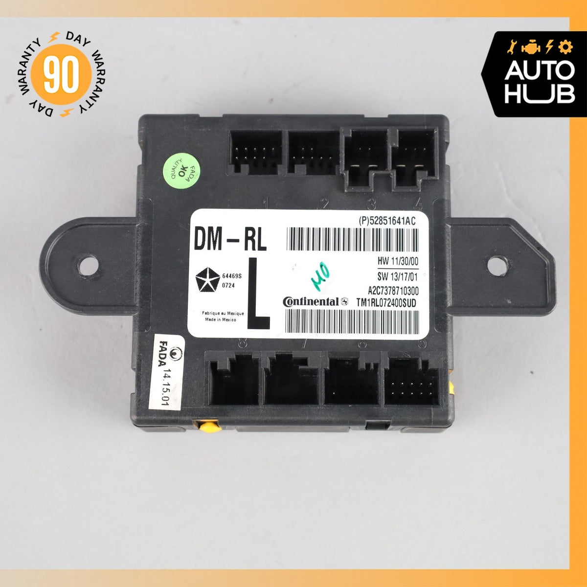 Maserati Quattroporte M156 S Rear Left Side Door Control Module OEM - photo 1