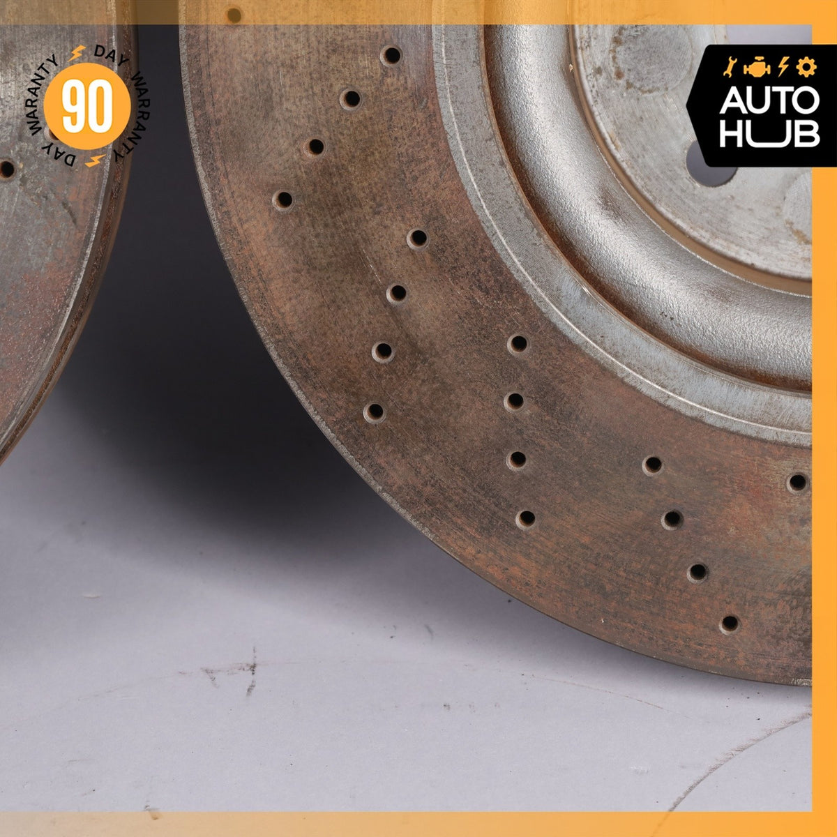 Mercedes R230 SL55 SL65 AMG SL600 CL550 Front Brake Rotors 2304210712 OEM 76k - photo 21