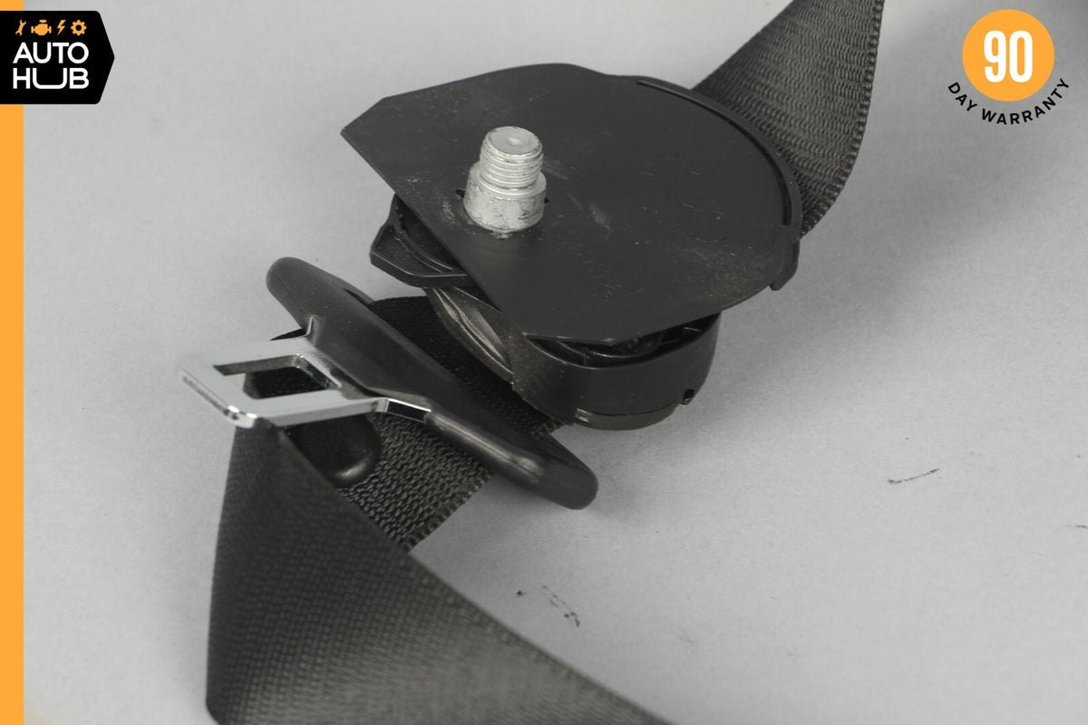 07-09 Mercedes W211 E350 CLS550 Front Right Passenger Side Seat Belt Black OEM - photo 8