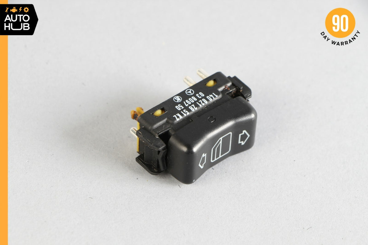 92-99 Mercedes W140 S500 CL500 S420 Rear Window Regulator Control Switch Button - photo 7