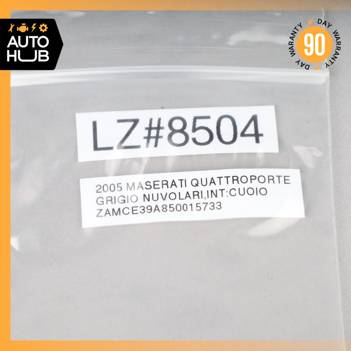 03-13 Maserati Quattroporte M139 Airbag Crash Impact Sensor SRS 193783 OEM - photo 7