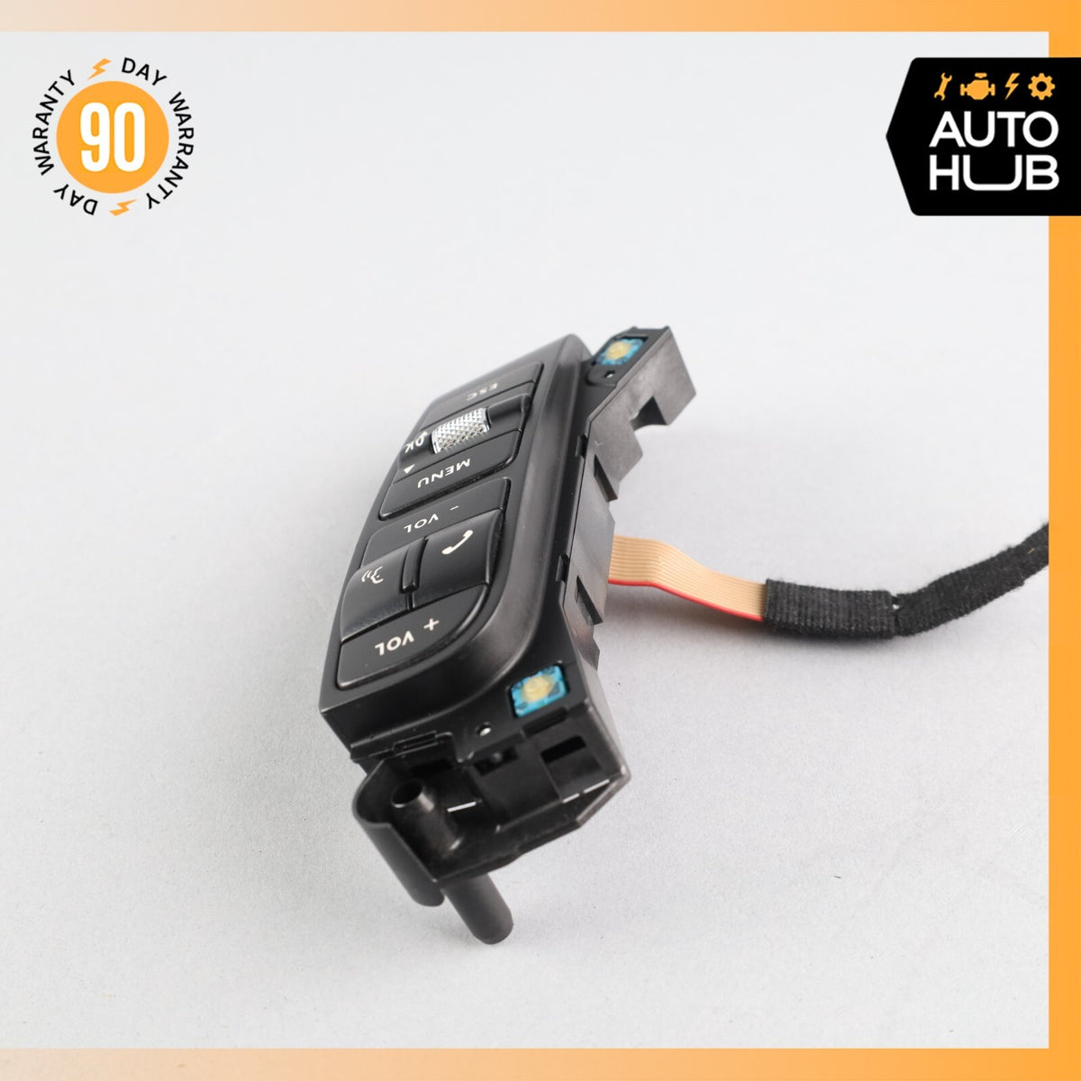 03-12 Bentley Continental GTC Right Steering Wheel Control Switch Button OEM 62k - photo 7