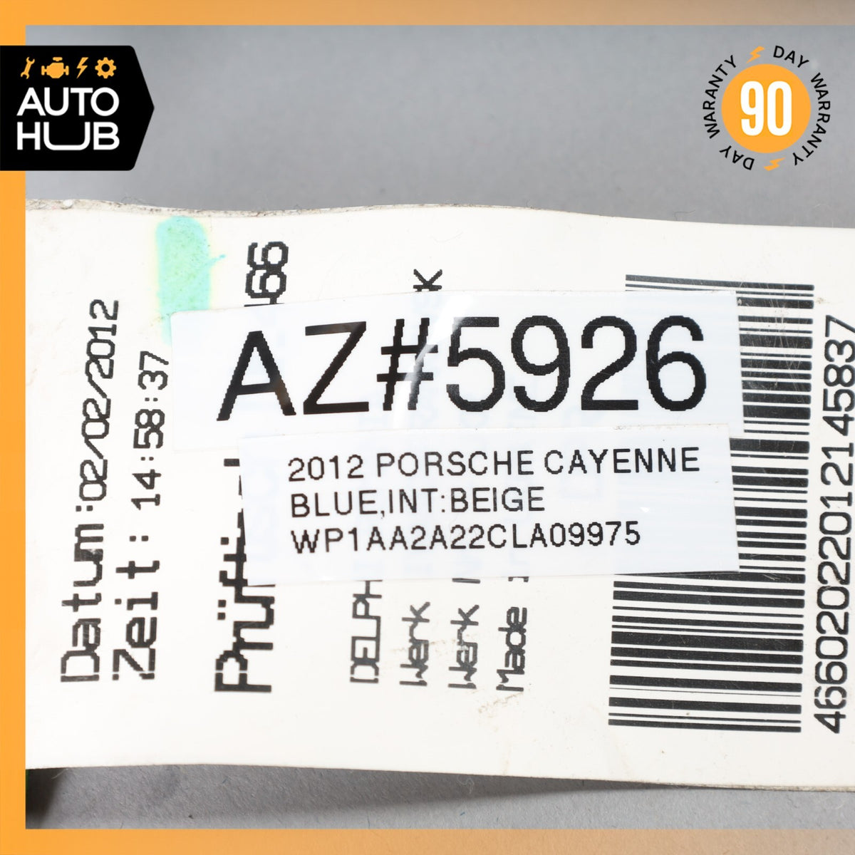 11-14 Porsche Cayenne 958 Rear Left or Right Side Door Wire Harness OEM - photo 15