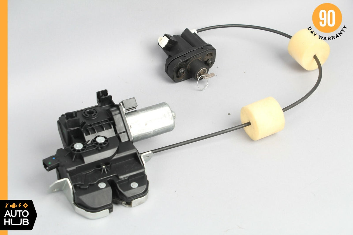 07-14 Mercedes W221 S400 CL65 AMG Rear Trunk Lid Latch Lock Actuator w/ Key OEM - photo 1