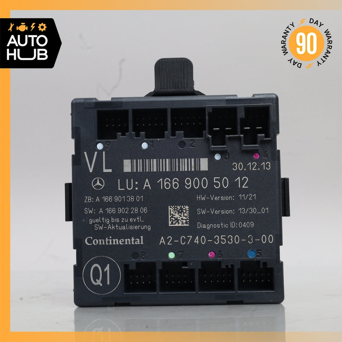 12-20 Mercedes X166 GL450 GLA250 ML350 Front Left Side Door Control Module OEM - photo 3