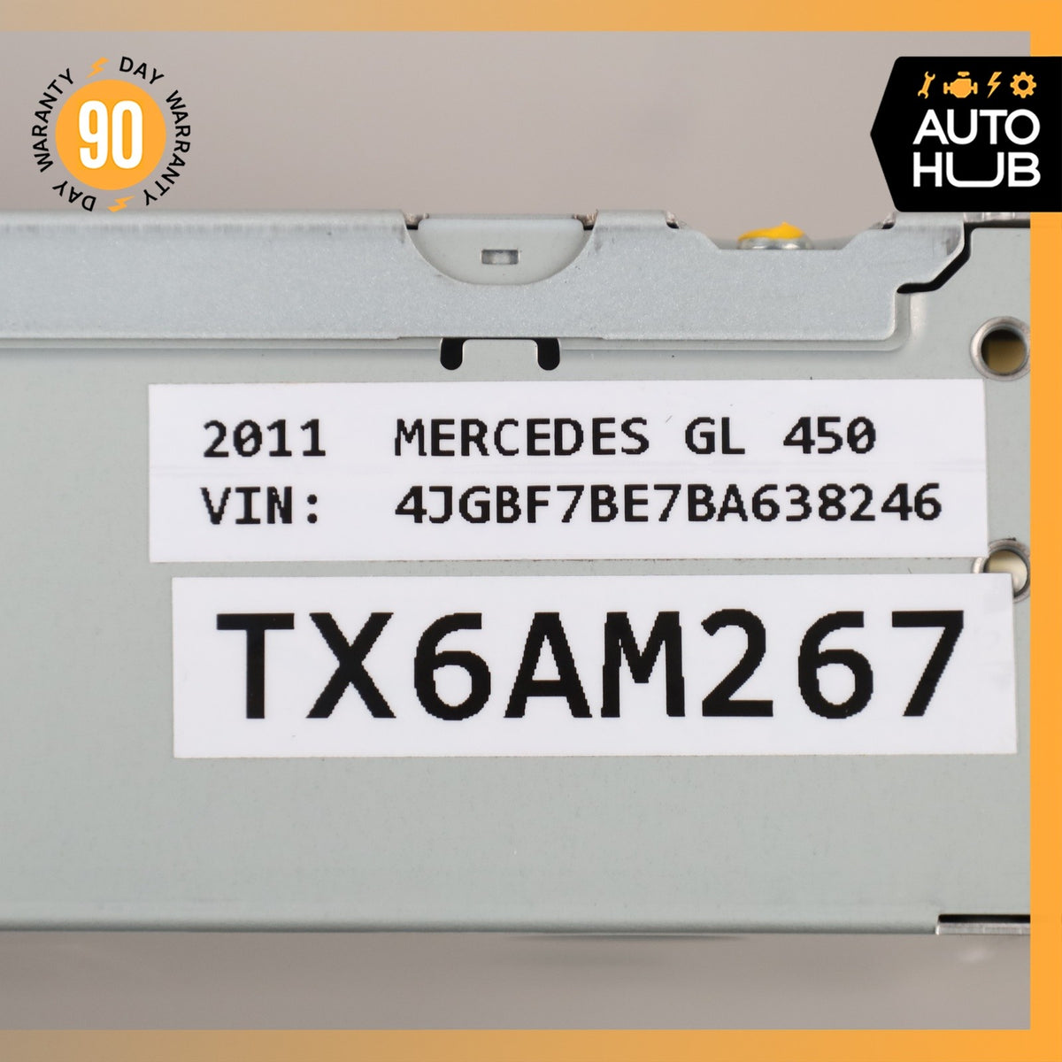 10-13 Mercedes X164 GL450 GL550 R350 DVD Video Player 1649064000 OEM - photo 10