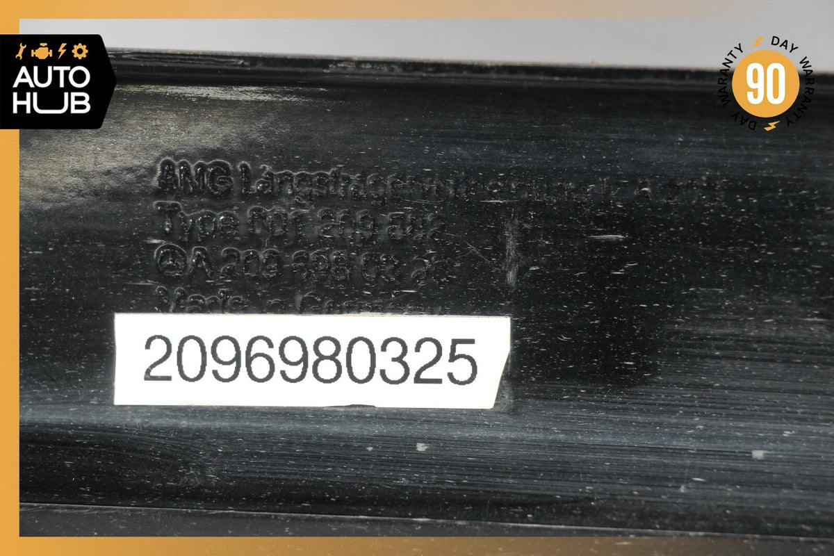 Mercedes W209 CLK500 CLK550 AMG Sport Left Rocker Panel Molding Side Skirt OEM - photo 10