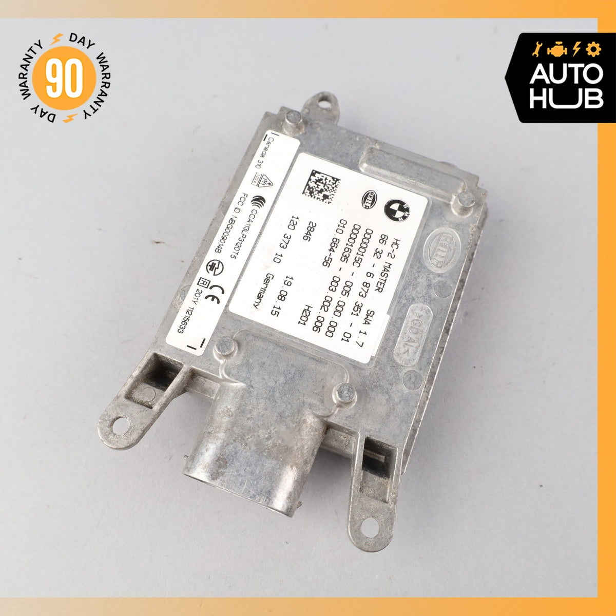 11-19 BMW F15 X5 X6 X3 X4 Rear Left Distance Radar Blind Spot Control Module OEM - photo 8