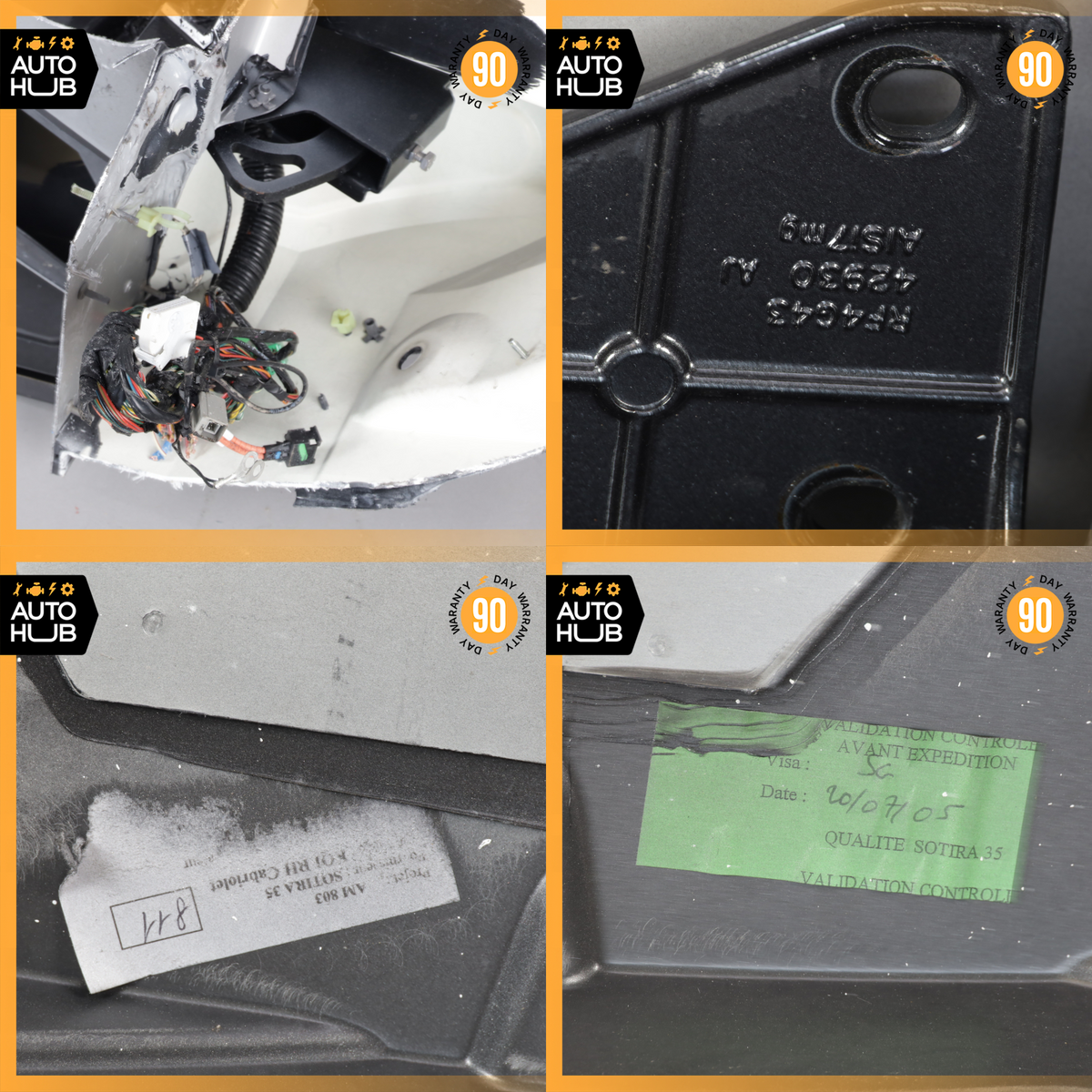 05-12 Aston Martin DB9 Volante Rear Right Quarter Panel Cut BG43L27846AC OEM 34k - photo 21