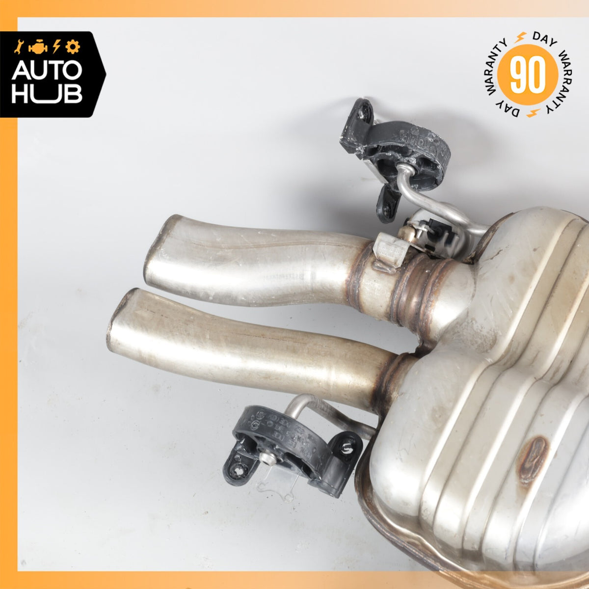 Bentley Continental Flying Spur Exhaust Muffler Mufflers Right & Left Set OEM - photo 3