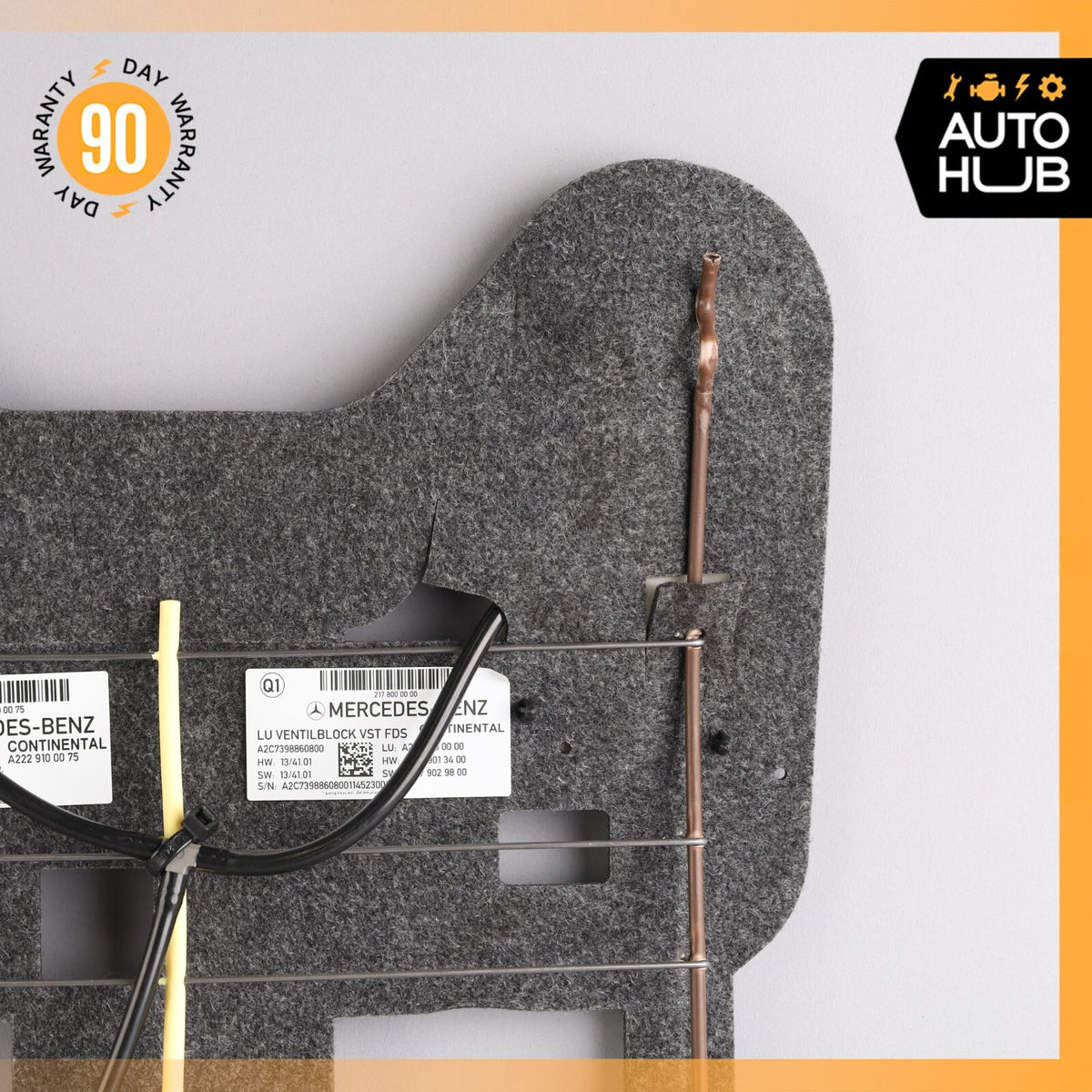 Mercedes W222 S600 S550 Front Left or Right Top Upper Seat Bladder Bolster OEM - photo 10