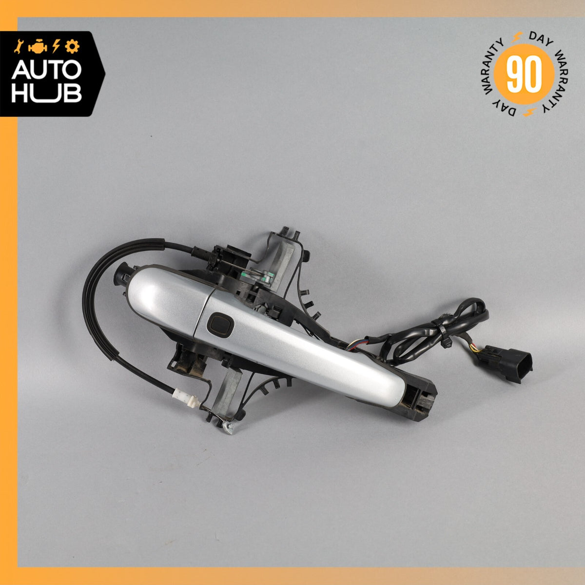 2012 Jaguar X250 XF Rear Right Exterior Door Handle w/ Cable & Bracket OEM - photo 2