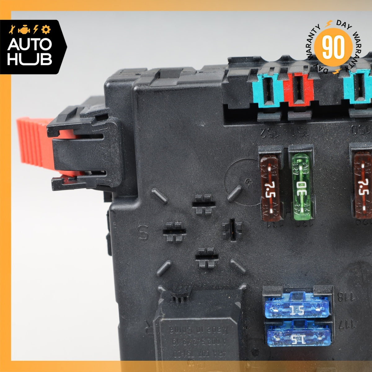 10-14 Mercedes W216 CL550 S550 Rear Trunk Fuse Box Relay Control Module OEM - photo 9