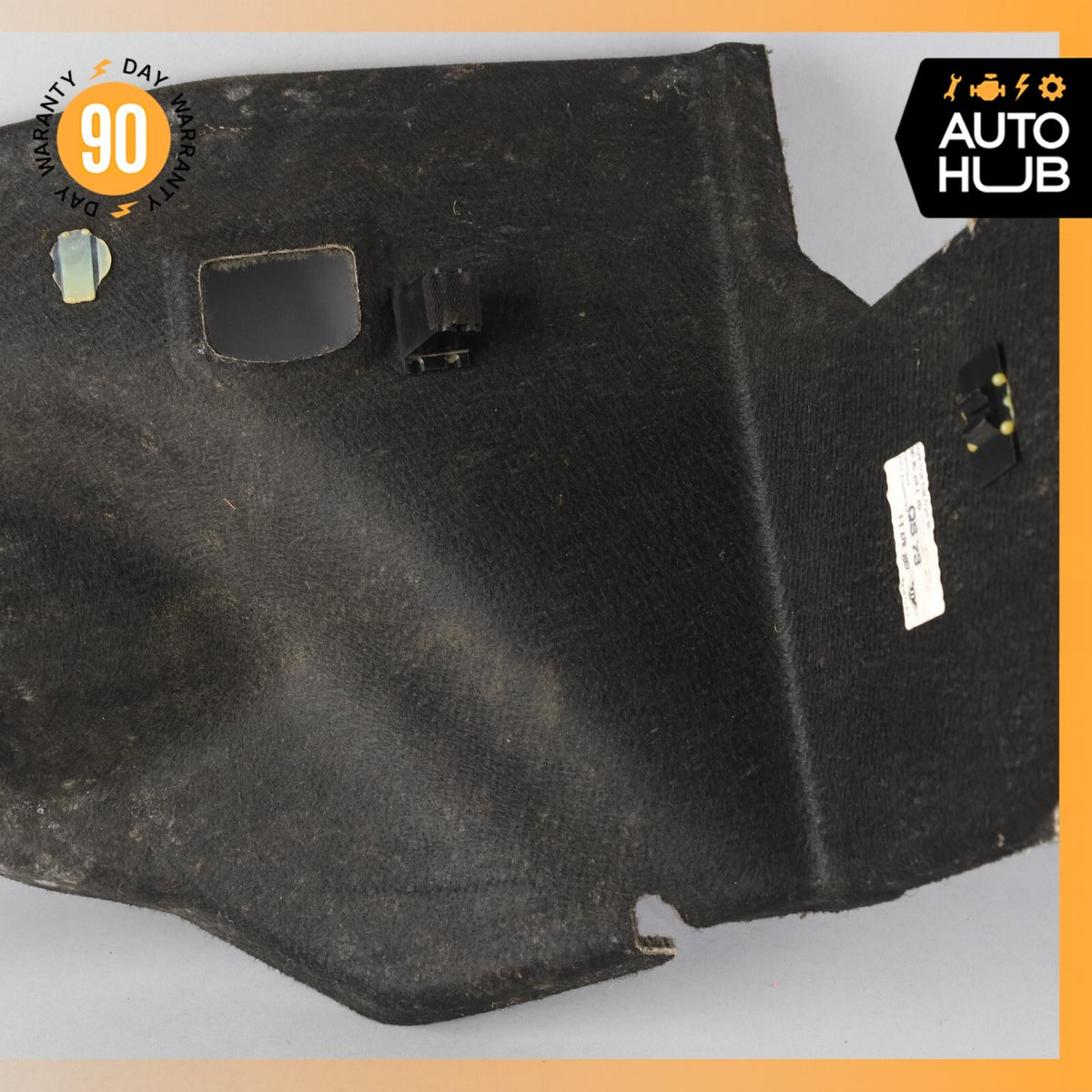07-11 Bentley Continental GTC Right Side Inside Trunk Panel Carpet Cover OEM 62k - photo 10