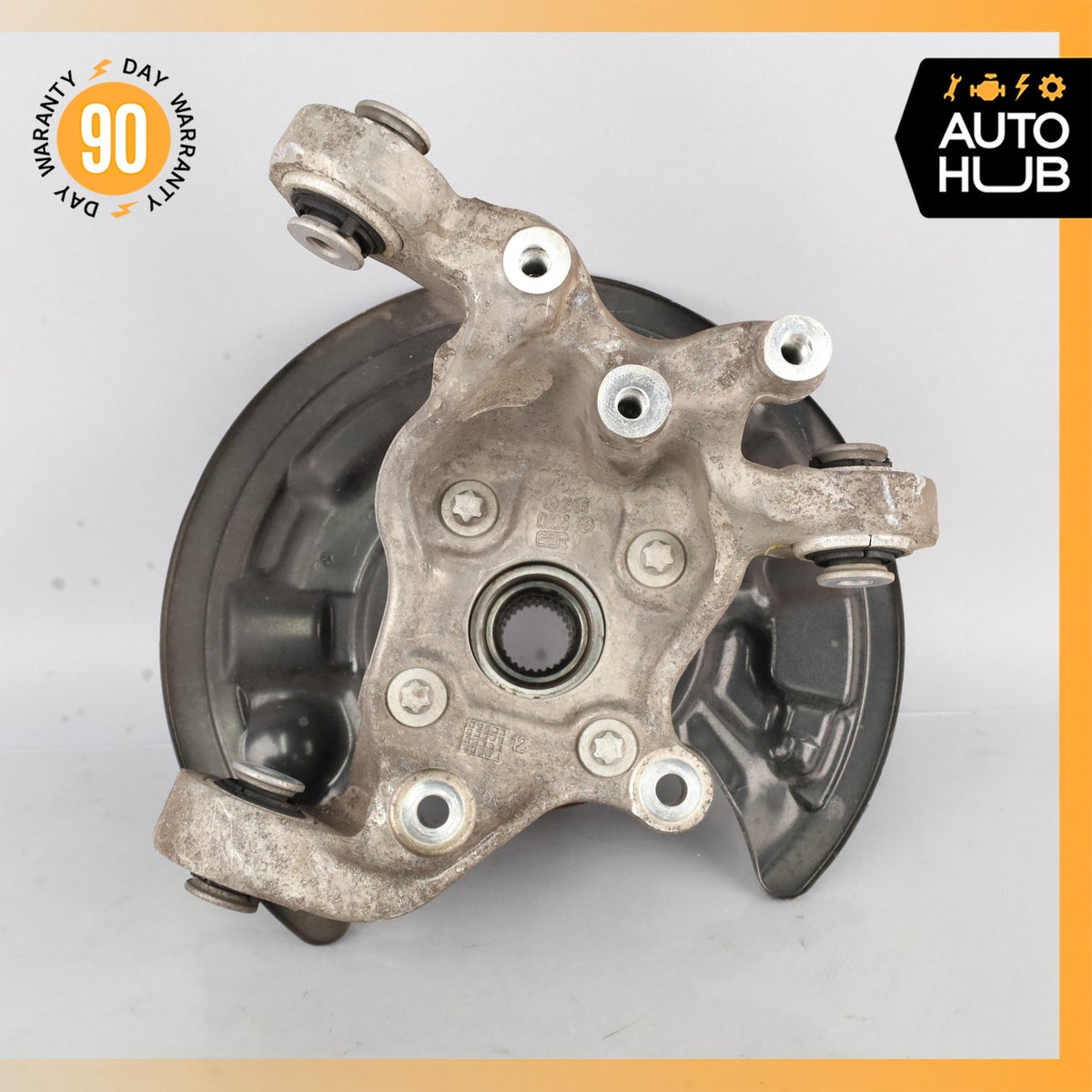 14-19 Mercedes W117 CLA45 GLA45 AMG Rear Right Spindle Knuckle Hub OEM - photo 12
