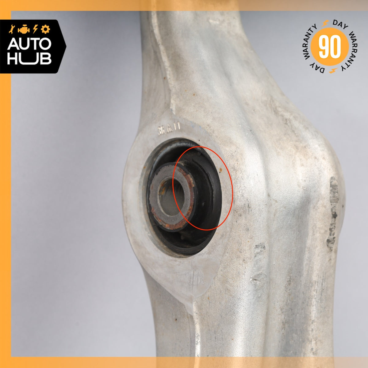 11-14 Porsche Cayenne 958 Hybrid S Front Right Side Lower Control Arm OEM - photo 3