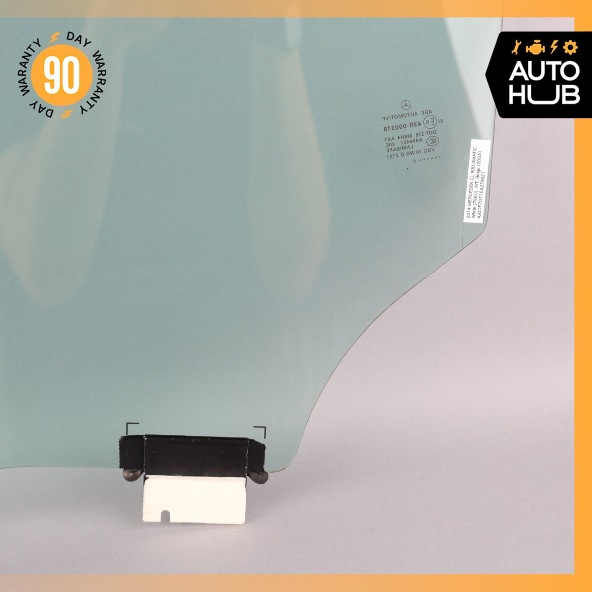12-19 Mercedes X166 GL550 GL450 GLS550 Front Right Side Door Window Glass OEM - photo 11