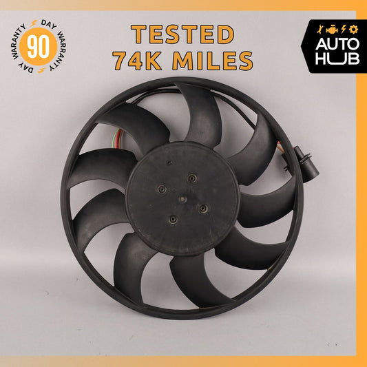 15-25 Porsche Macan 95B S GTS Turbo Radiator Cooling Fan Motor w/ Blade OEM 74k - photo 1