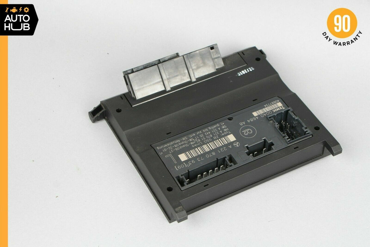 07-13 Mercedes W221 S550 S400 Front Left Driver Side Under Seat Control Unit OEM - photo 2