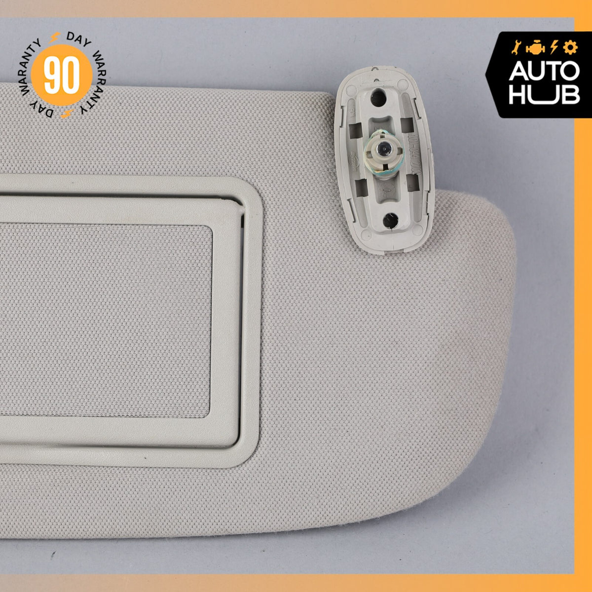 07-14 Mercedes W216 CL550 S550 Right Side Sun Visor Shade Sunvisor Gray OEM - photo 9