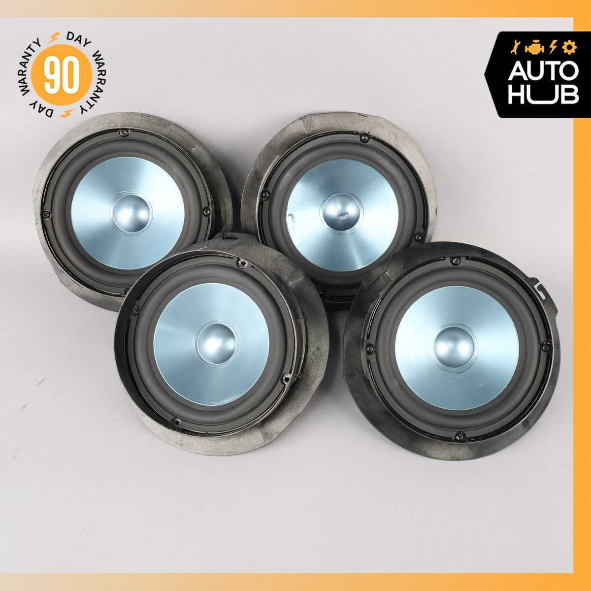 Mercedes W211 E320 E500 E350 Door Speaker Speakers Set OEM - photo 3
