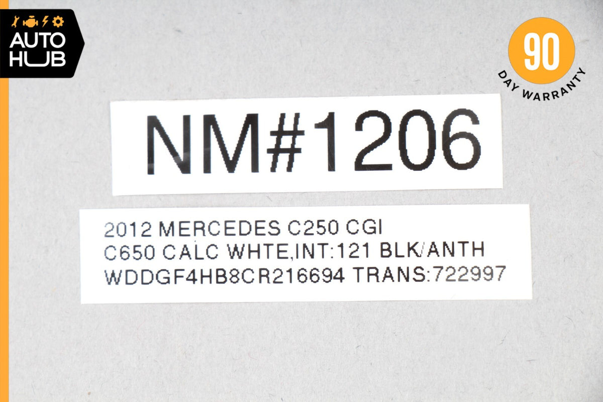 08-14 Mercedes W204 C250 C63 AMG Rear Trunk Tailgate Release Open Handle OEM - photo 11
