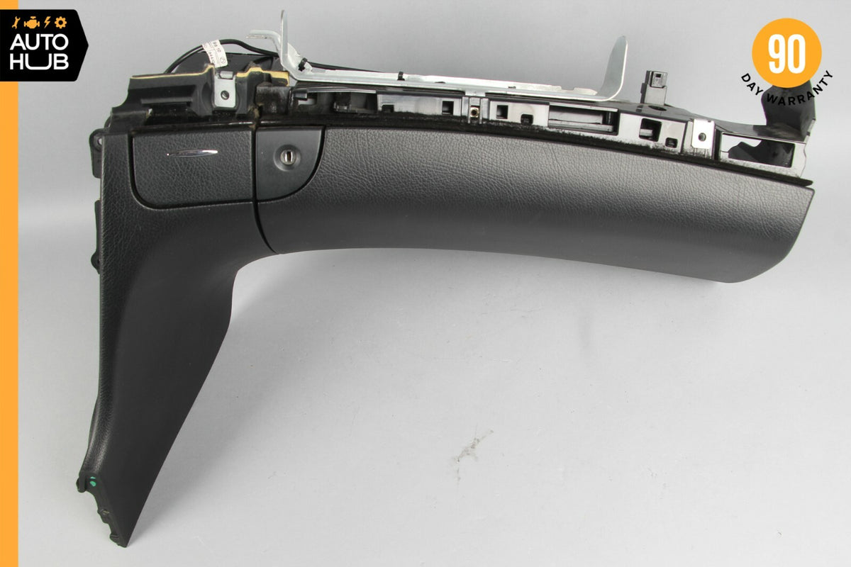 07-09 Mercedes W211 E350 E550 Dashboard Glove Box Storage Compartment Black OEM - photo 3