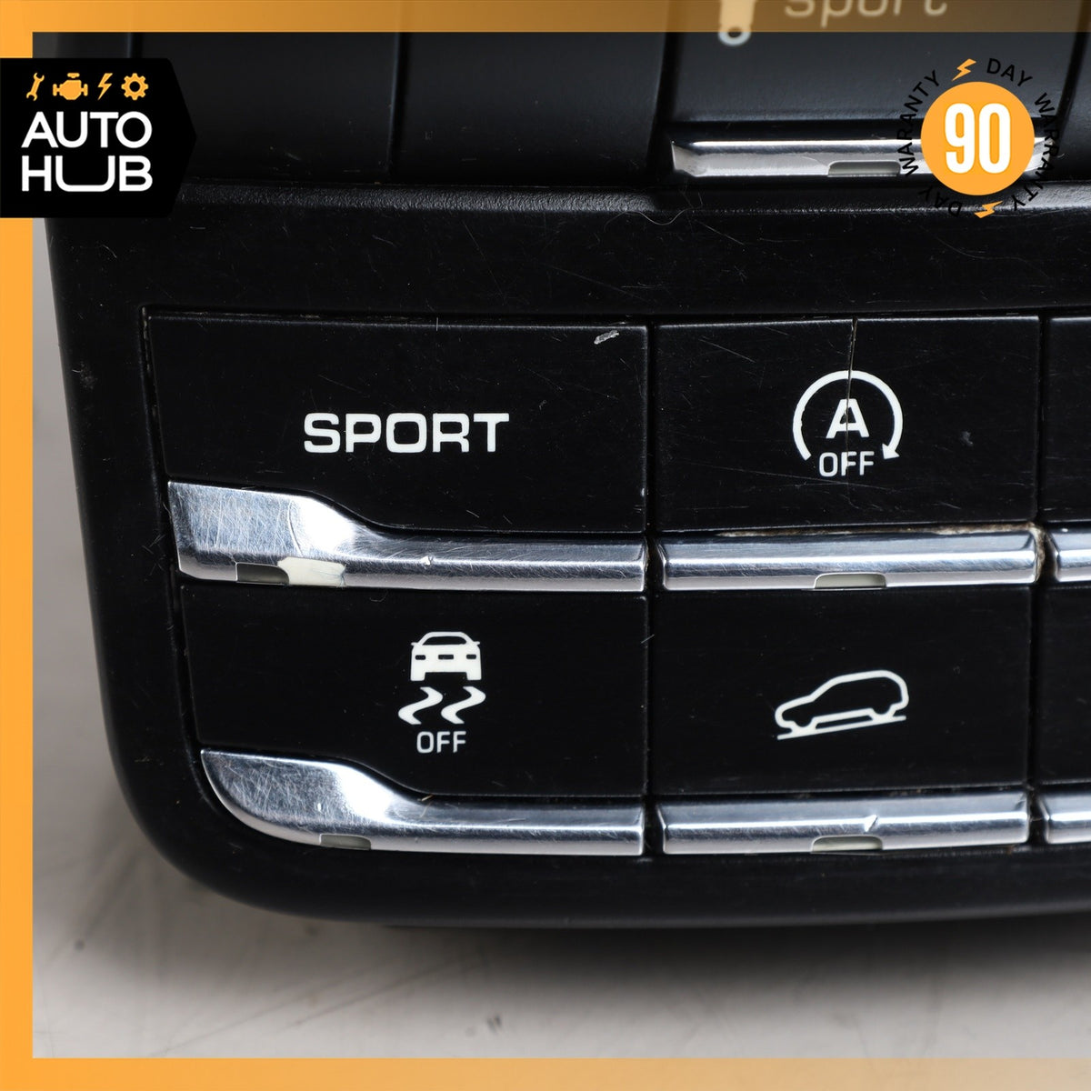 11-14 Porsche Cayenne 958 GTS Turbo Suspension Mode Selector Switch Panel OEM - photo 3