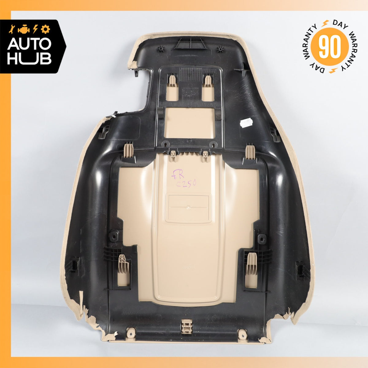 10-17 Mercedes W204 C250 C350 Coupe Back Panel Seat Cover Right Side OEM 45k - photo 13
