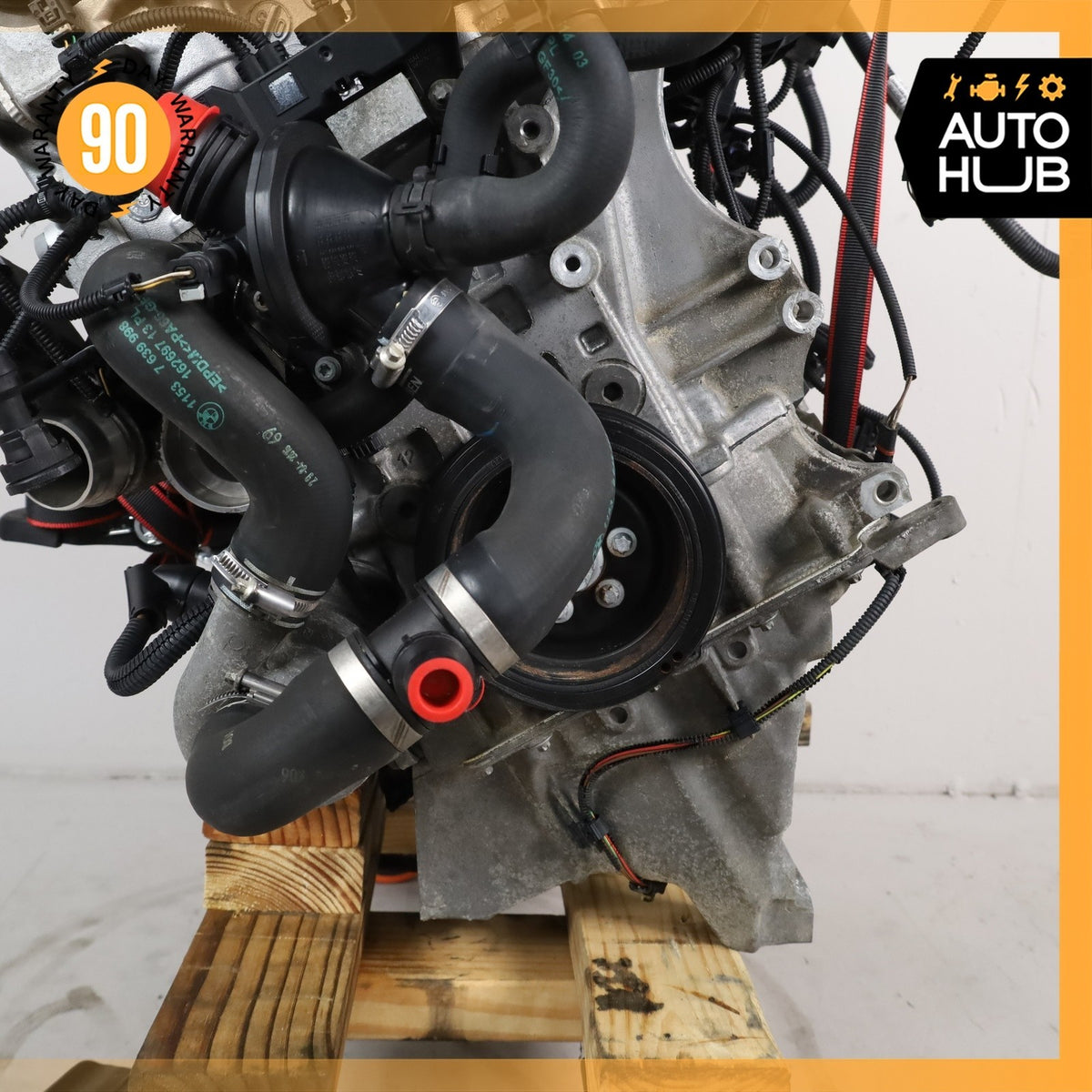 12-18 BMW F10 528i X1 X5 228i AWD 2.0L N20B20 Engine Motor Assembly w/ Turbo OEM - photo 21