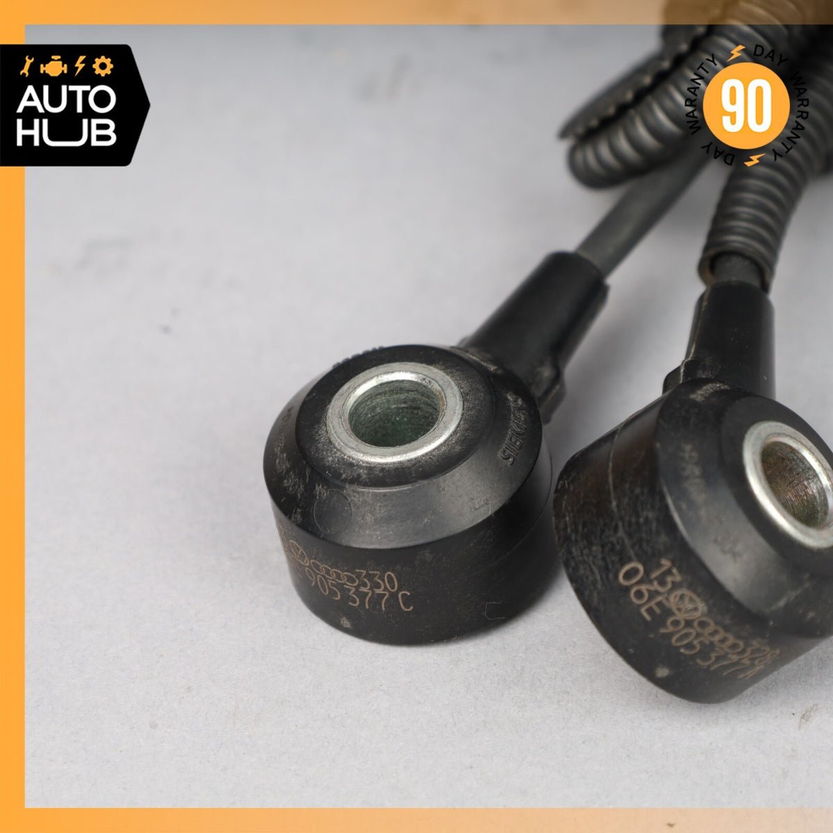 Porsche Panamera 970 E-Hybrid Left & Right Engine Knock Sensor Set OEM - photo 3
