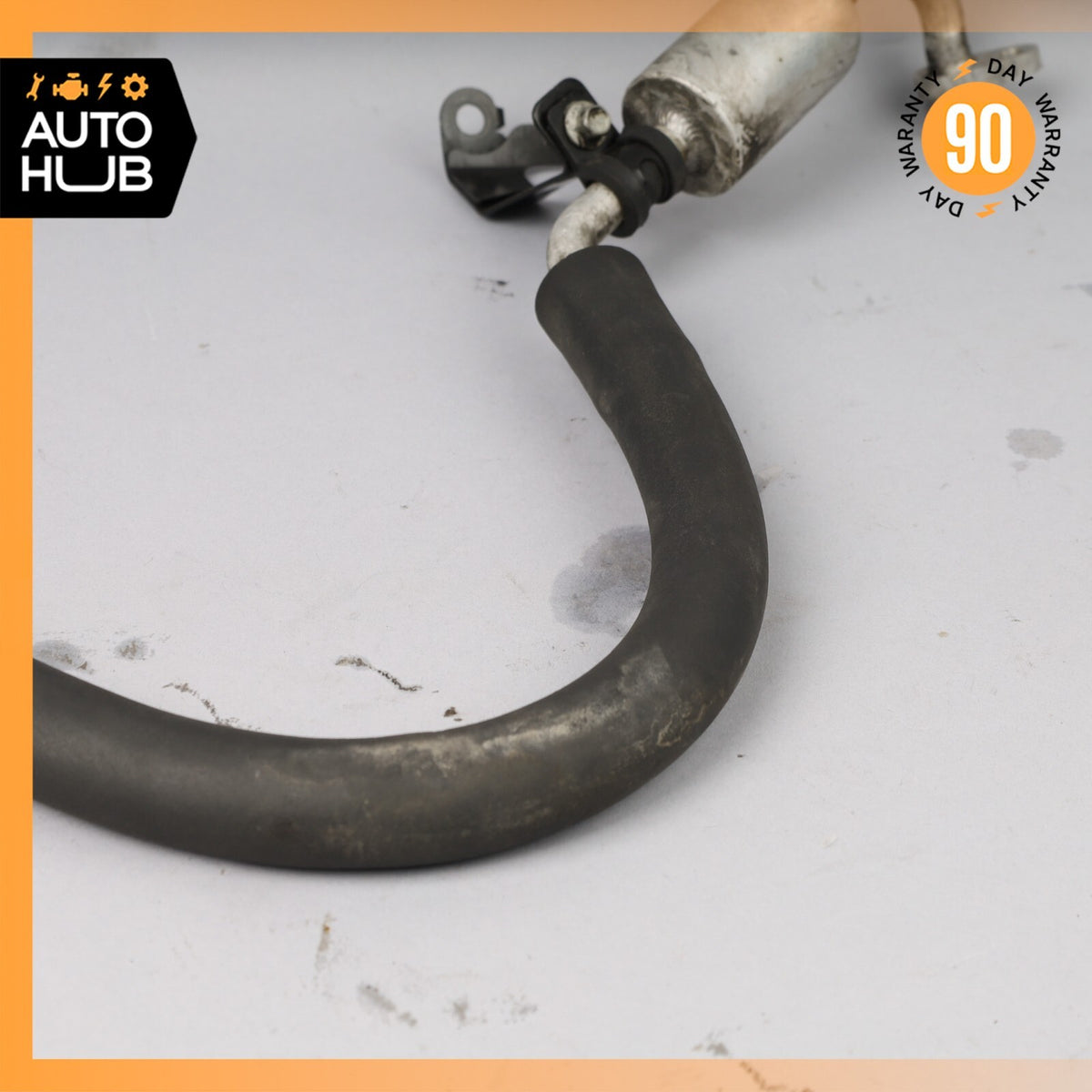 14-16 Land Rover LR4 HSE A/C AC Air Conditioning Hose Pipe Line OEM - photo 9