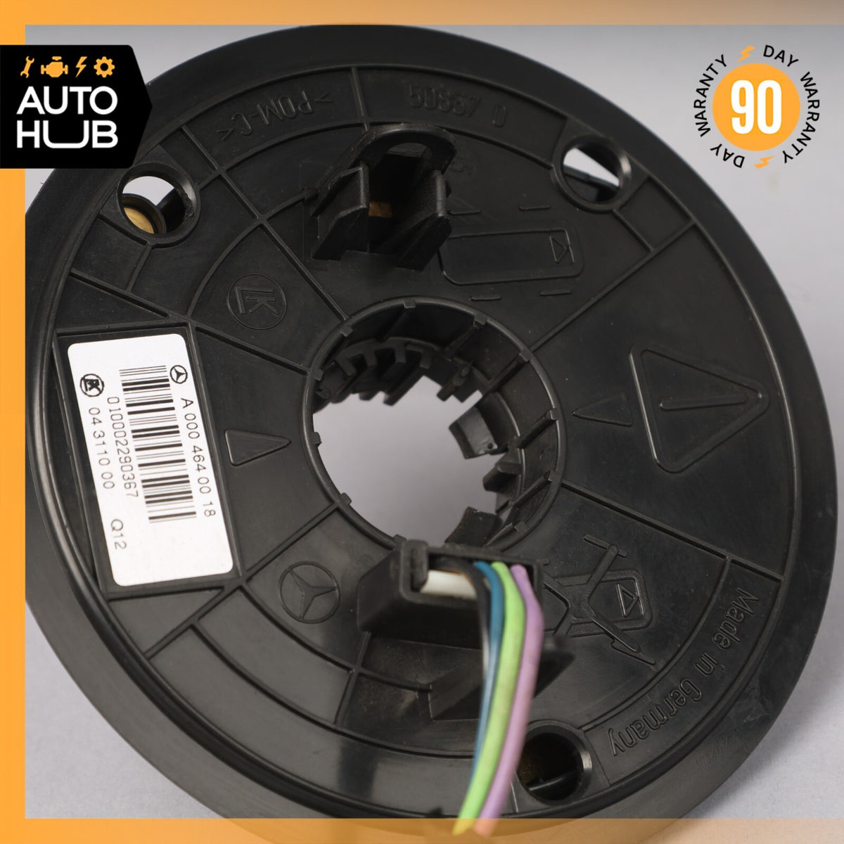 00-06 Mercedes R230 SL500 S350 Steering Column Angle Sensor Clock Spring OEM - photo 3